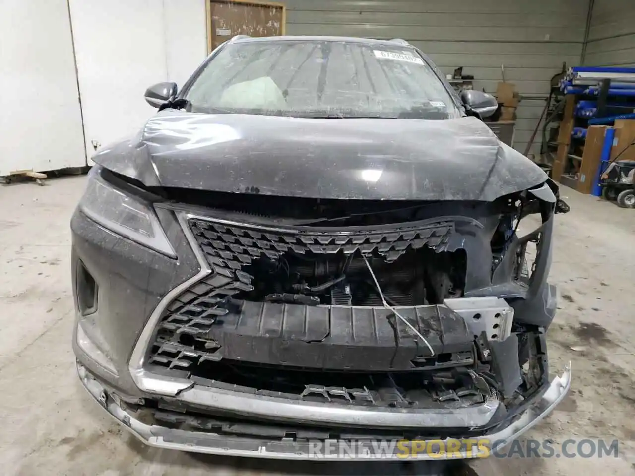 5 Photograph of a damaged car JTJHZKEA9N2025929 LEXUS RX350 2022