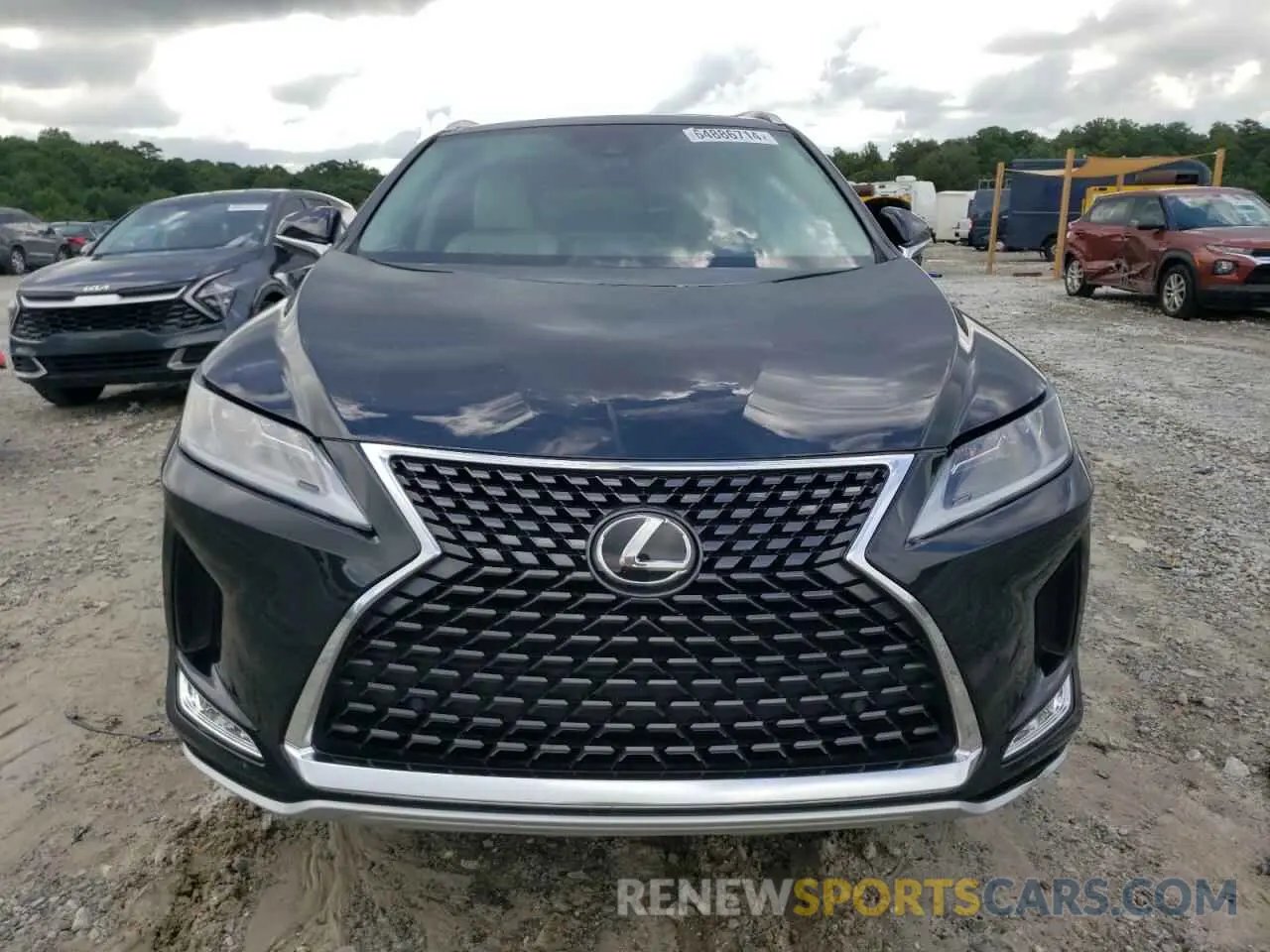 5 Photograph of a damaged car JTJHZKEA9N2028376 LEXUS RX350 2022