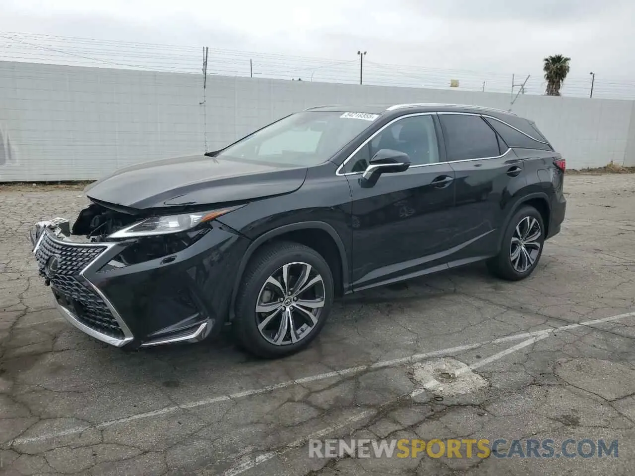 1 Photograph of a damaged car JTJHZKEAXN2024238 LEXUS RX350 2022