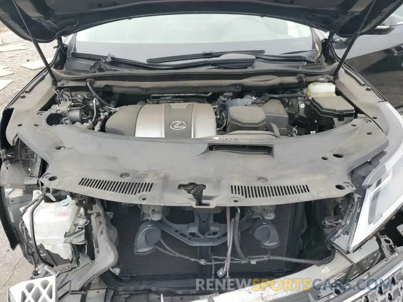 12 Photograph of a damaged car JTJHZKEAXN2024238 LEXUS RX350 2022