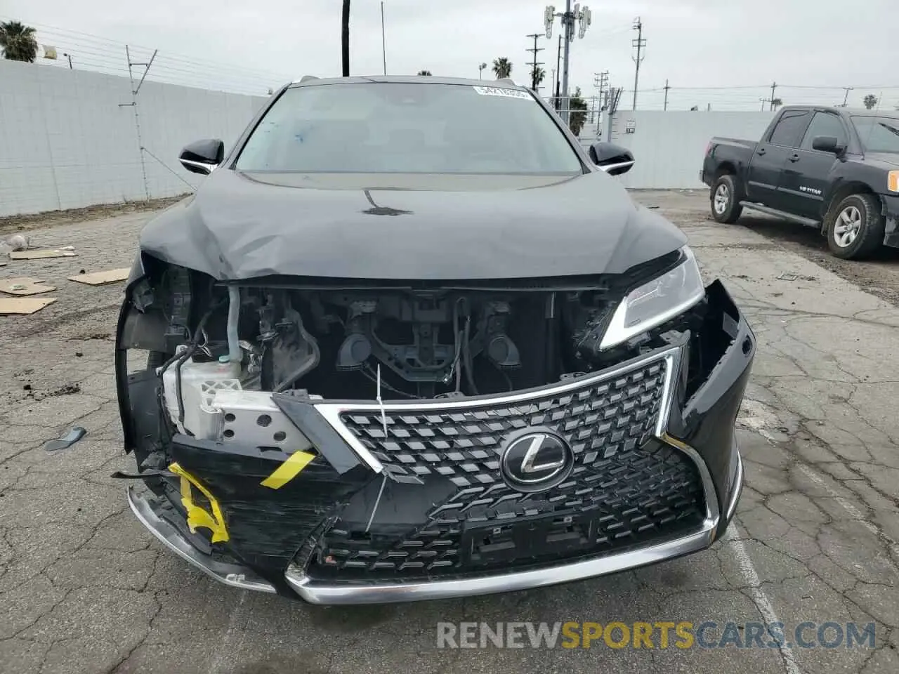 5 Photograph of a damaged car JTJHZKEAXN2024238 LEXUS RX350 2022
