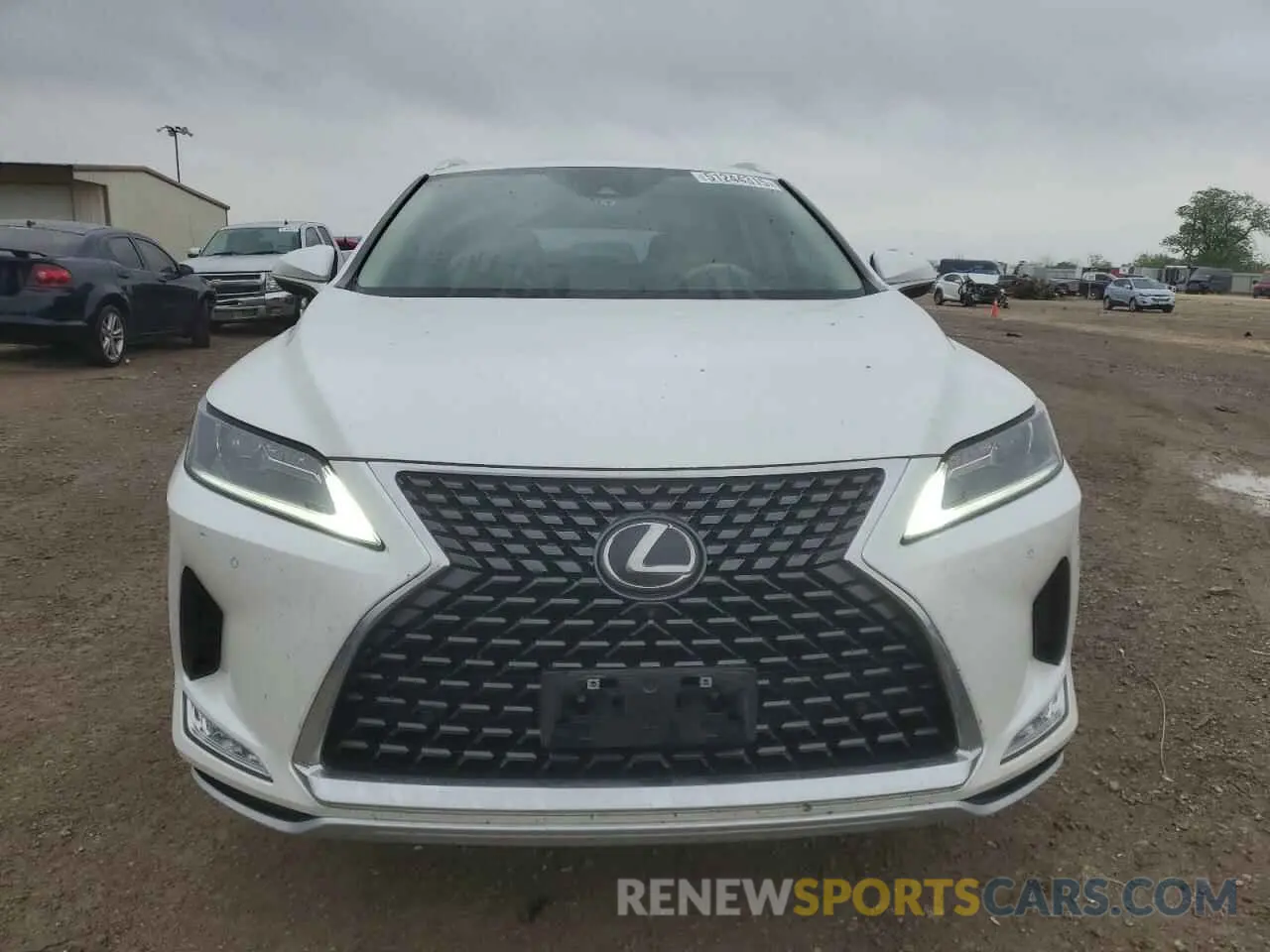 5 Photograph of a damaged car JTJHZKEAXN2024384 LEXUS RX350 2022