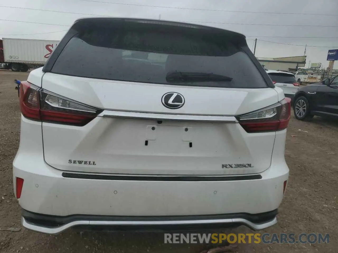 6 Photograph of a damaged car JTJHZKEAXN2024384 LEXUS RX350 2022