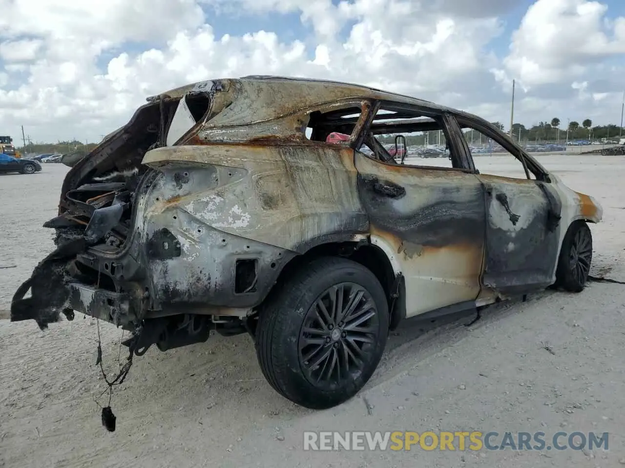 3 Photograph of a damaged car JTJHZKFA0N2035151 LEXUS RX350 2022