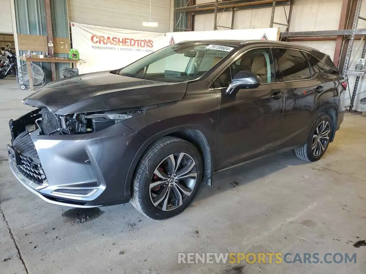 1 Photograph of a damaged car JTJHZKFA1N2042769 LEXUS RX350 2022