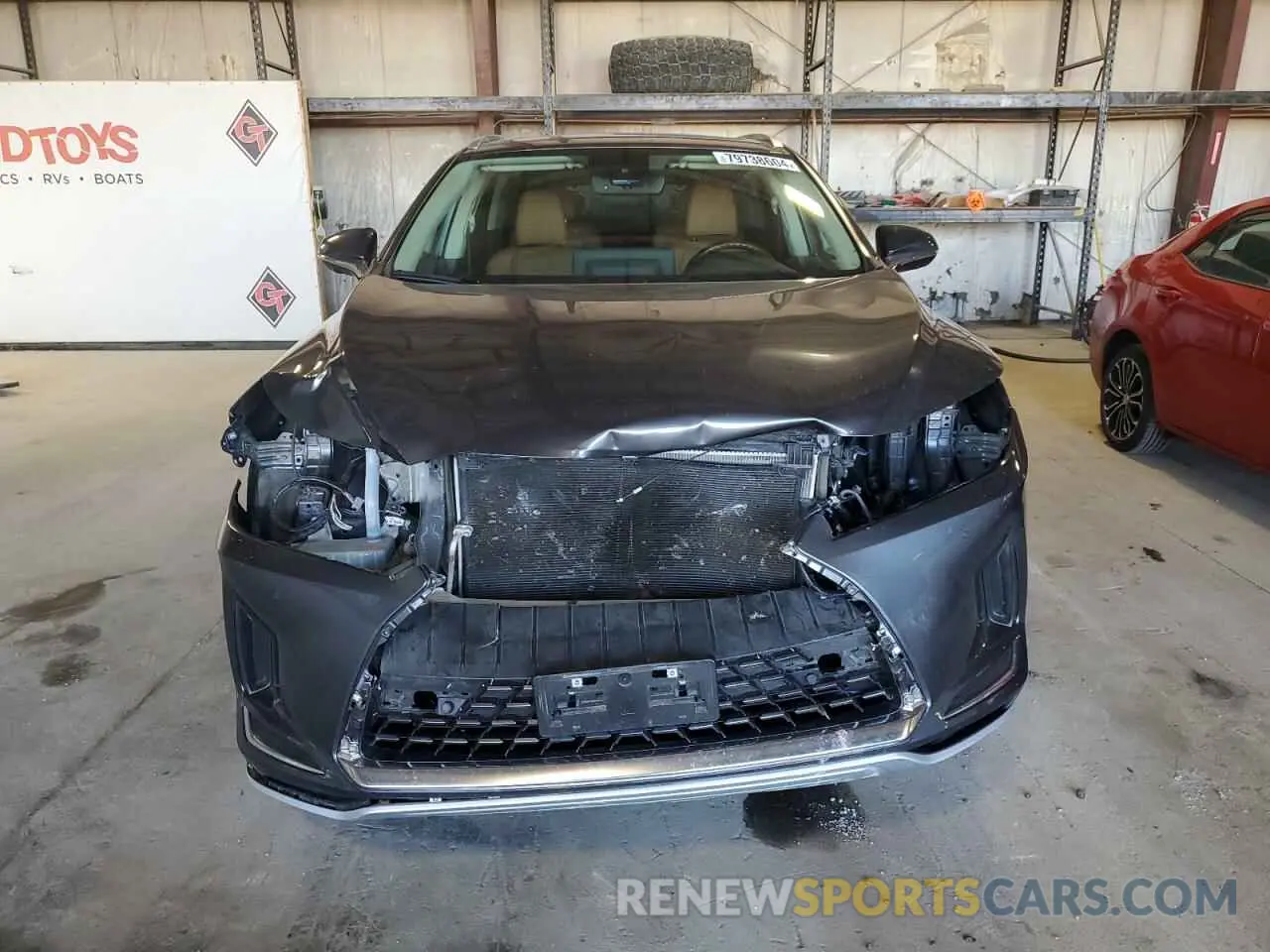 5 Photograph of a damaged car JTJHZKFA1N2042769 LEXUS RX350 2022