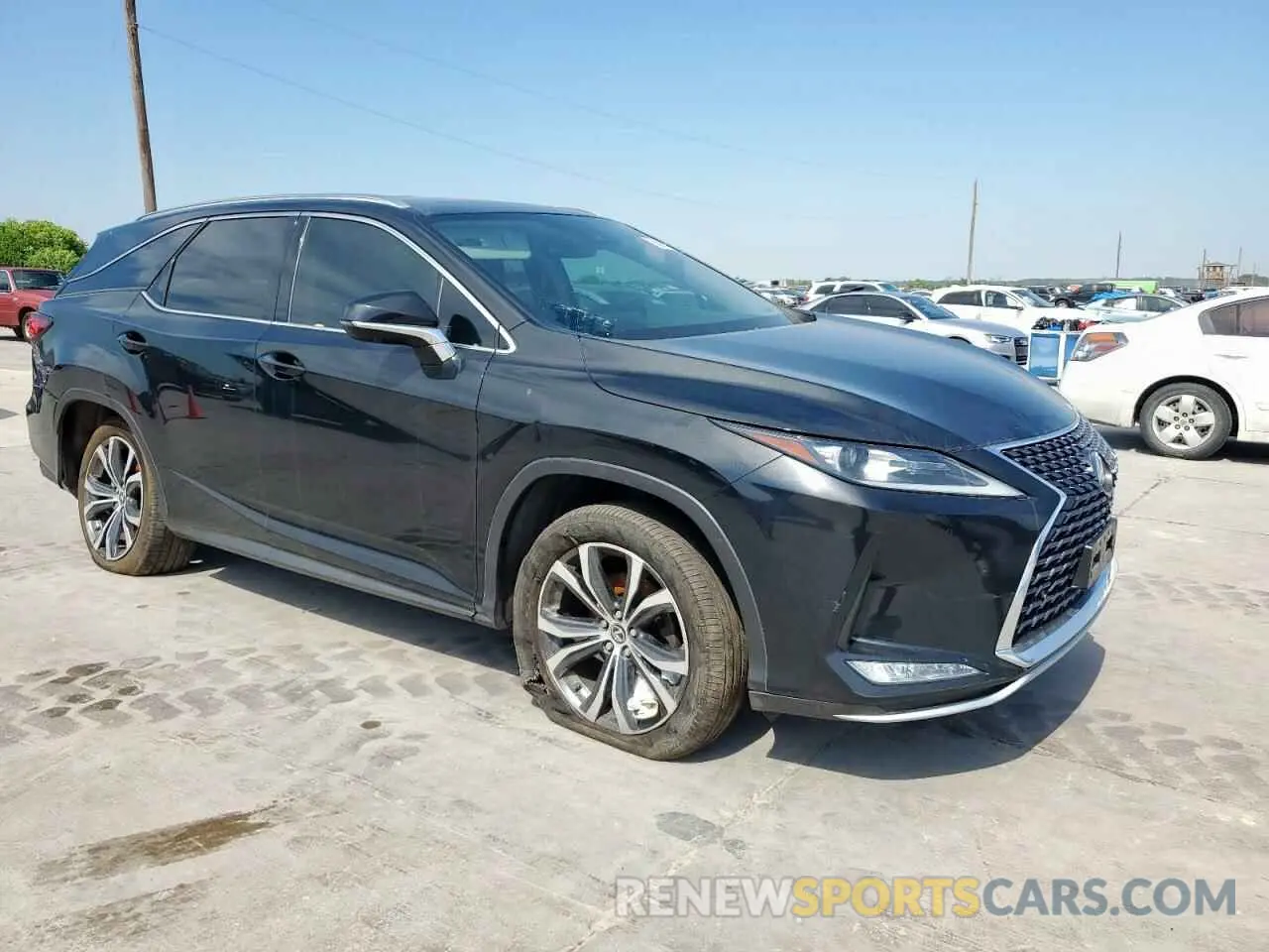 4 Photograph of a damaged car JTJHZKFA5N2036487 LEXUS RX350 2022