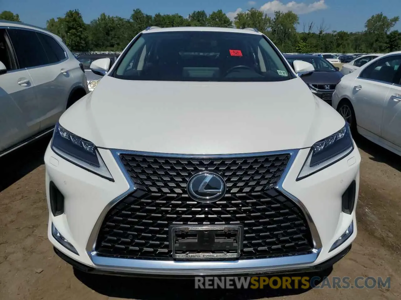 5 Photograph of a damaged car JTJHZKFA6N2035879 LEXUS RX350 2022