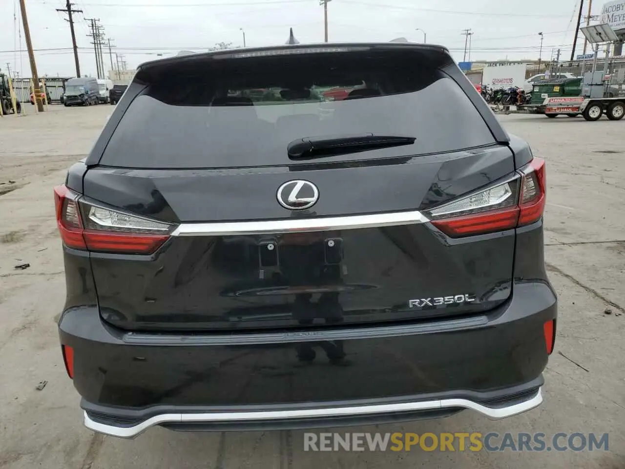 6 Photograph of a damaged car JTJHZKFA8N2038704 LEXUS RX350 2022