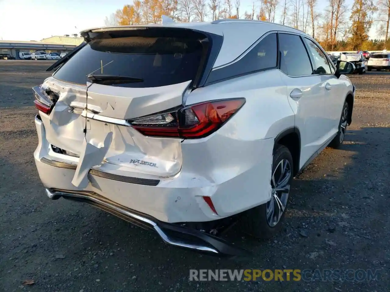 4 Photograph of a damaged car JTJHZKFAXN2039756 LEXUS RX350 2022