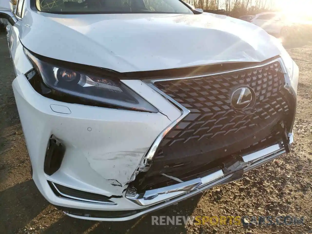 9 Photograph of a damaged car JTJHZKFAXN2039756 LEXUS RX350 2022