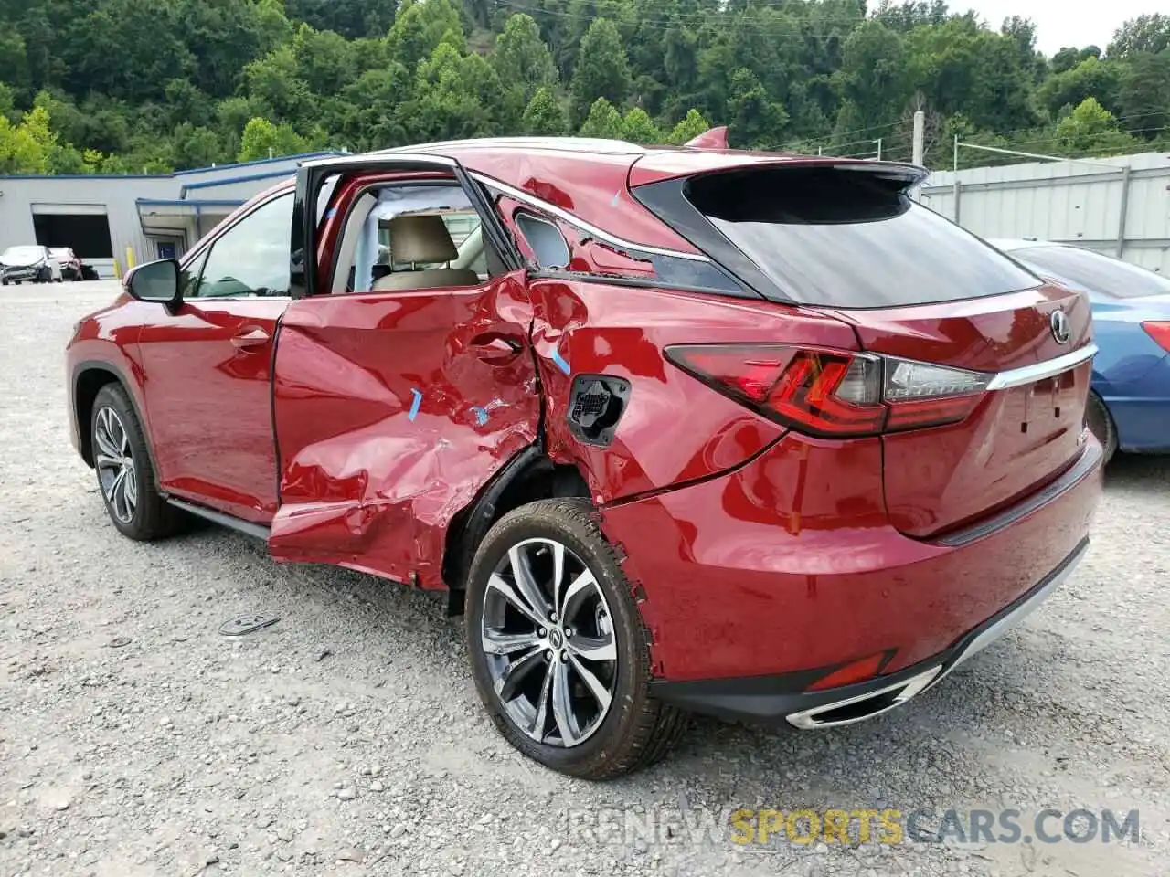 9 Photograph of a damaged car JTJHZMDA6N2057816 LEXUS RX350 2022