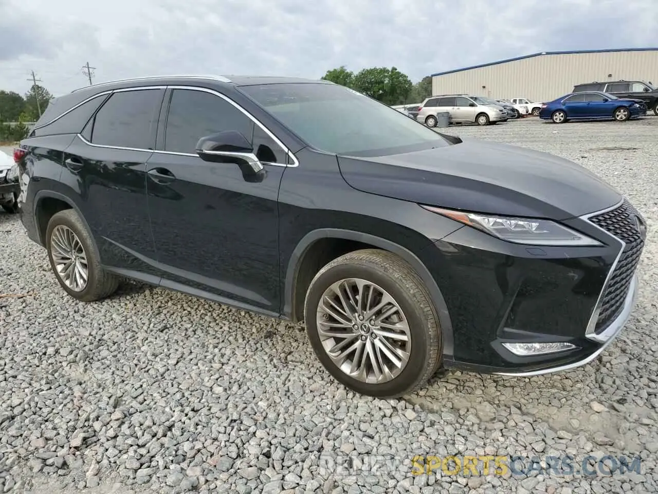 4 Photograph of a damaged car JTJJZKEA1N2024291 LEXUS RX350 2022