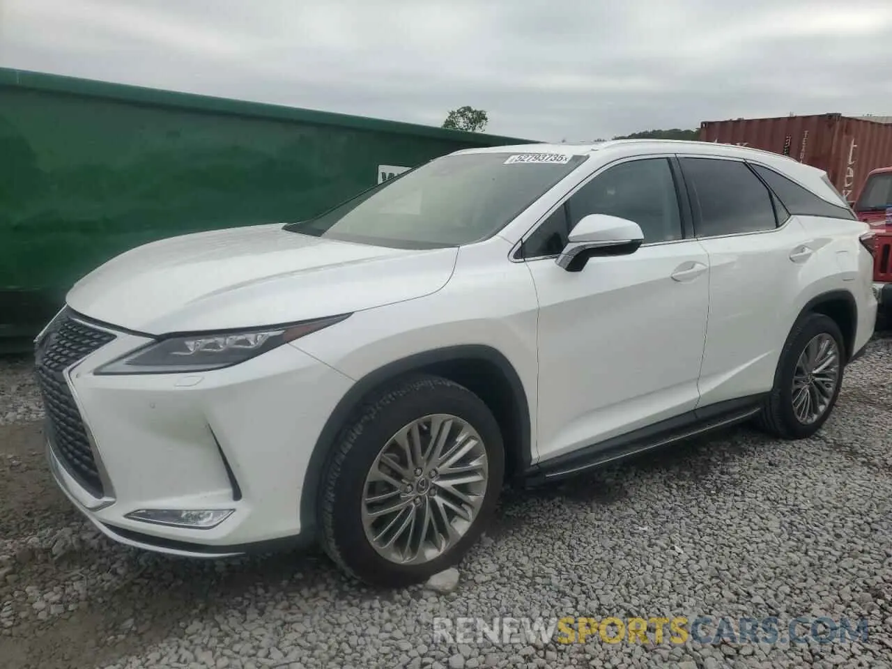 1 Photograph of a damaged car JTJJZKEA5N2026531 LEXUS RX350 2022