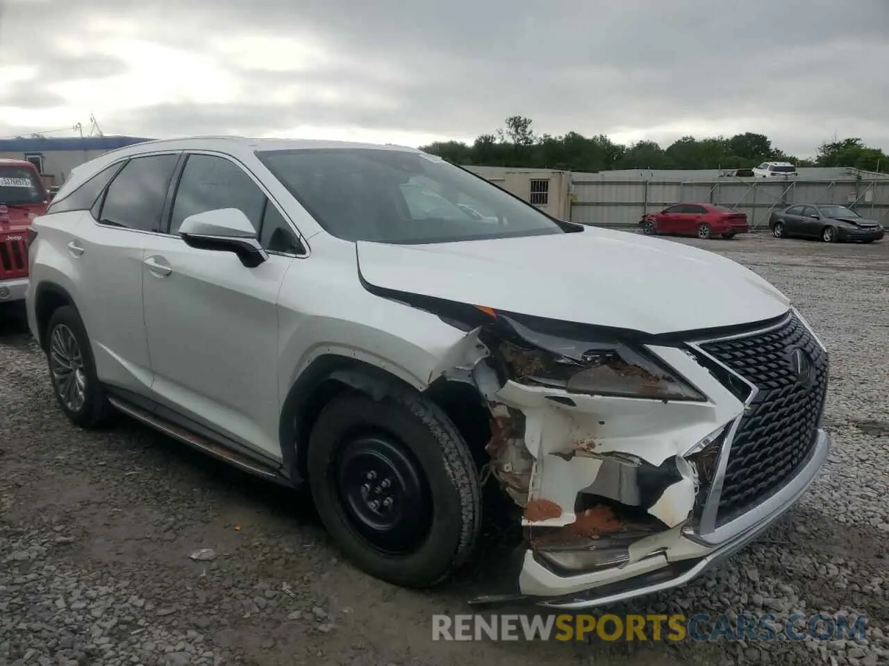 4 Photograph of a damaged car JTJJZKEA5N2026531 LEXUS RX350 2022
