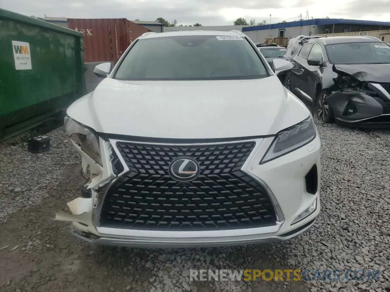5 Photograph of a damaged car JTJJZKEA5N2026531 LEXUS RX350 2022
