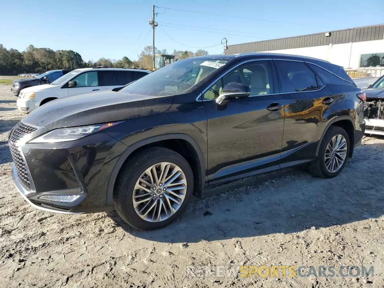 1 Photograph of a damaged car JTJJZKEA8N2025129 LEXUS RX350 2022