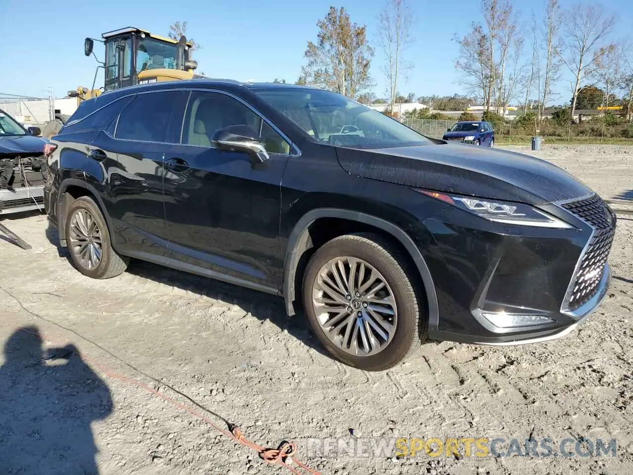 4 Photograph of a damaged car JTJJZKEA8N2025129 LEXUS RX350 2022