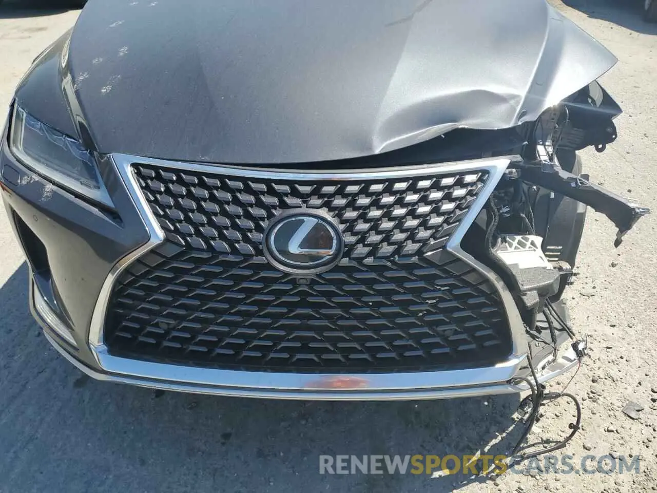 12 Photograph of a damaged car JTJJZKEA8N2027530 LEXUS RX350 2022