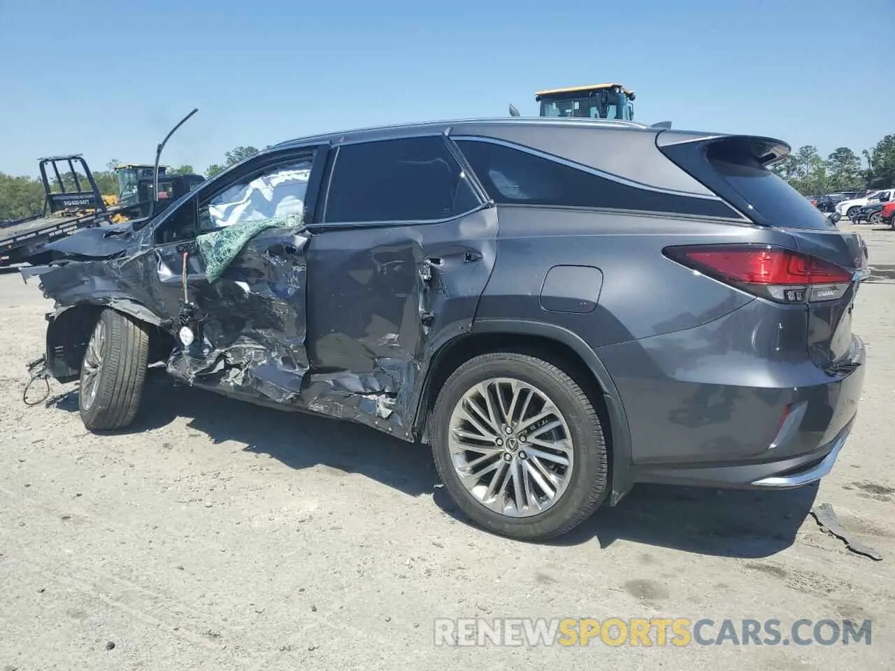 2 Photograph of a damaged car JTJJZKEA8N2027530 LEXUS RX350 2022