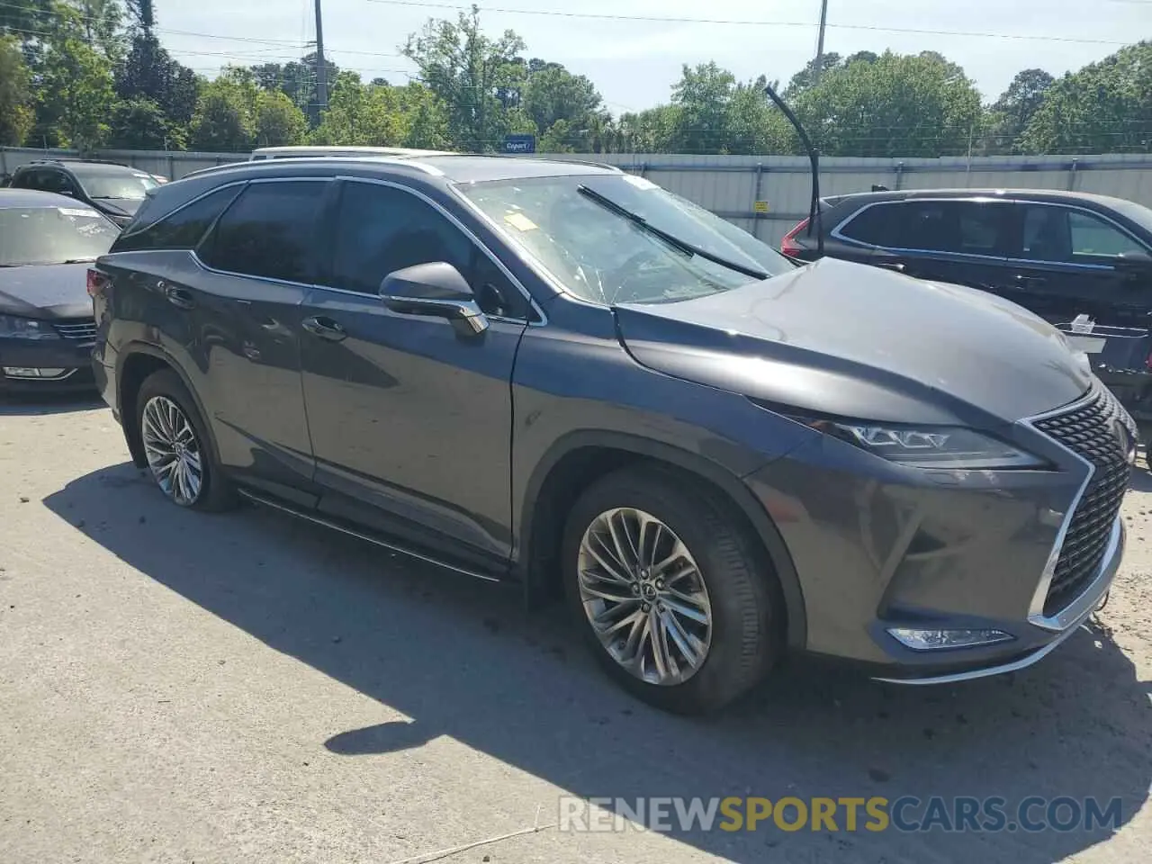 4 Photograph of a damaged car JTJJZKEA8N2027530 LEXUS RX350 2022