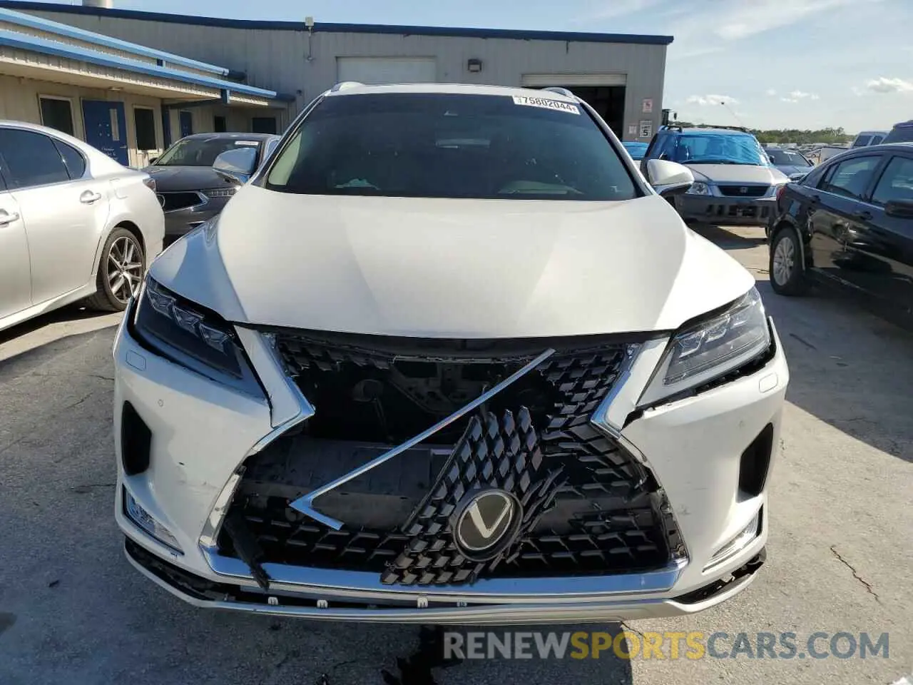 5 Photograph of a damaged car JTJJZKEAXN2025939 LEXUS RX350 2022