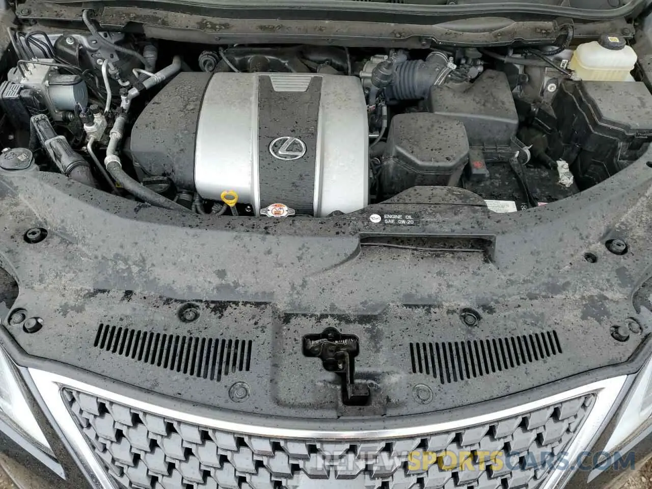 11 Photograph of a damaged car JTJJZKFA8N2034783 LEXUS RX350 2022