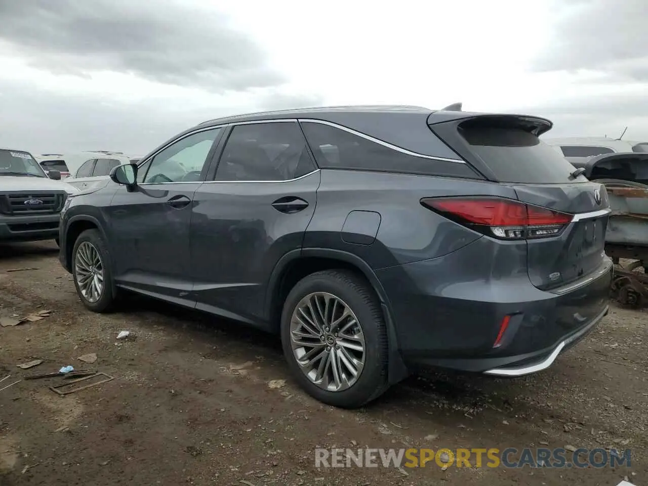2 Photograph of a damaged car JTJJZKFA8N2034783 LEXUS RX350 2022