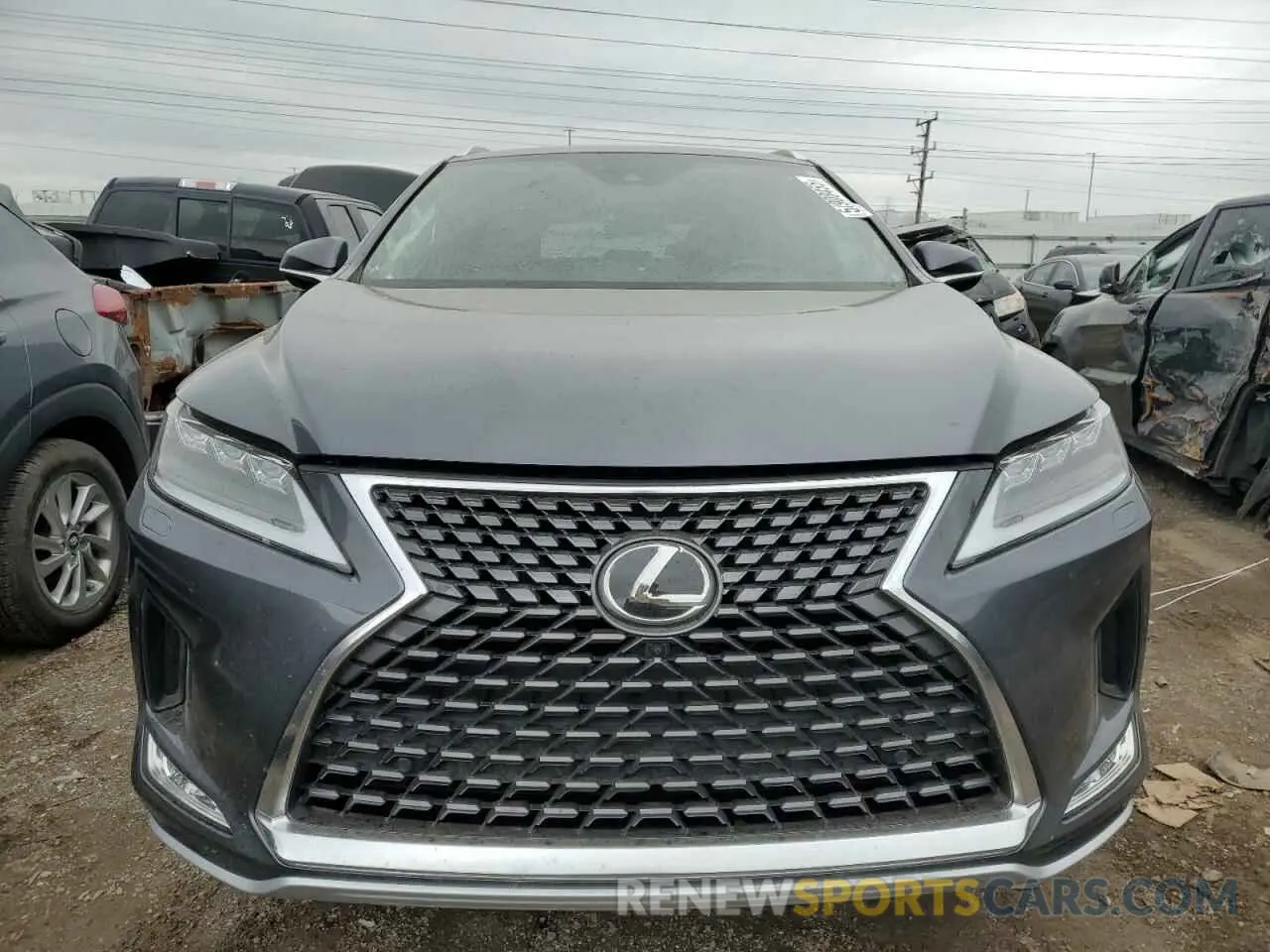 5 Photograph of a damaged car JTJJZKFA8N2034783 LEXUS RX350 2022