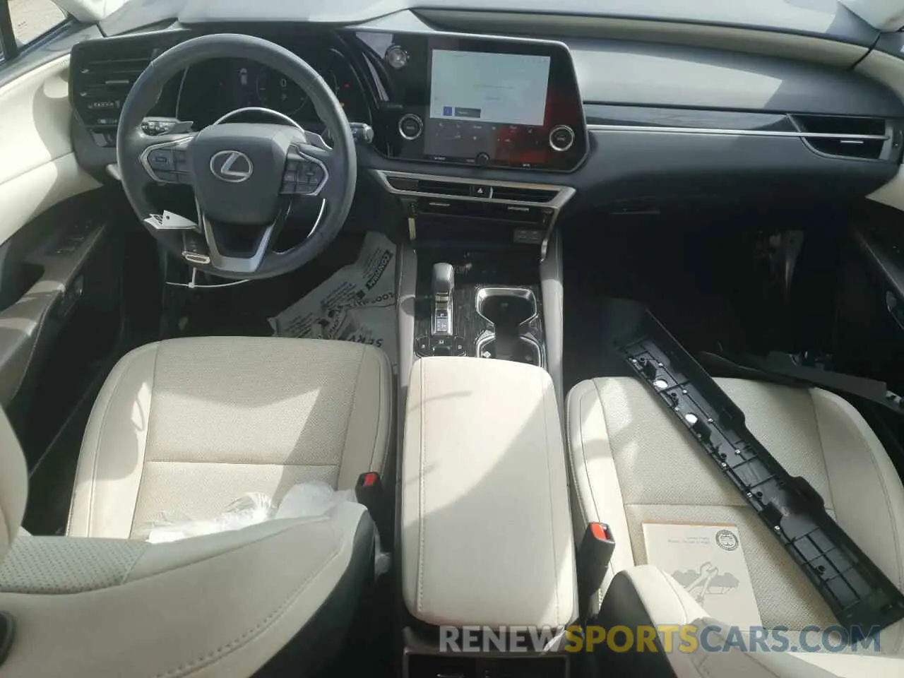 8 Photograph of a damaged car 2T2BAMBA0PC007643 LEXUS RX350 2023