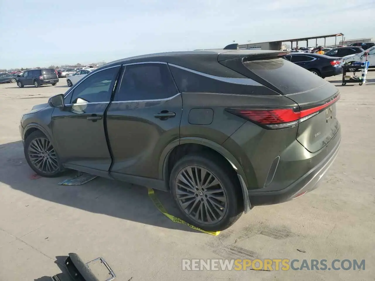 2 Photograph of a damaged car 2T2BAMBA0PC010199 LEXUS RX350 2023