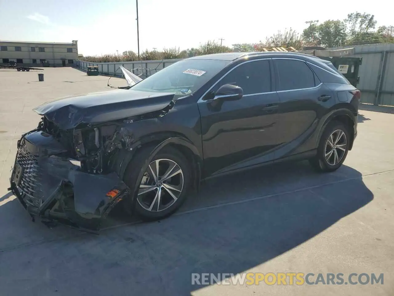 1 Photograph of a damaged car 2T2BAMBA3PC007894 LEXUS RX350 2023