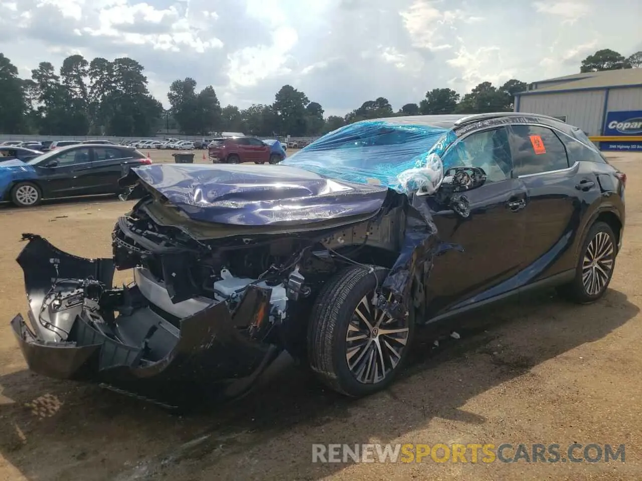 1 Photograph of a damaged car 2T2BAMBA3PC016322 LEXUS RX350 2023