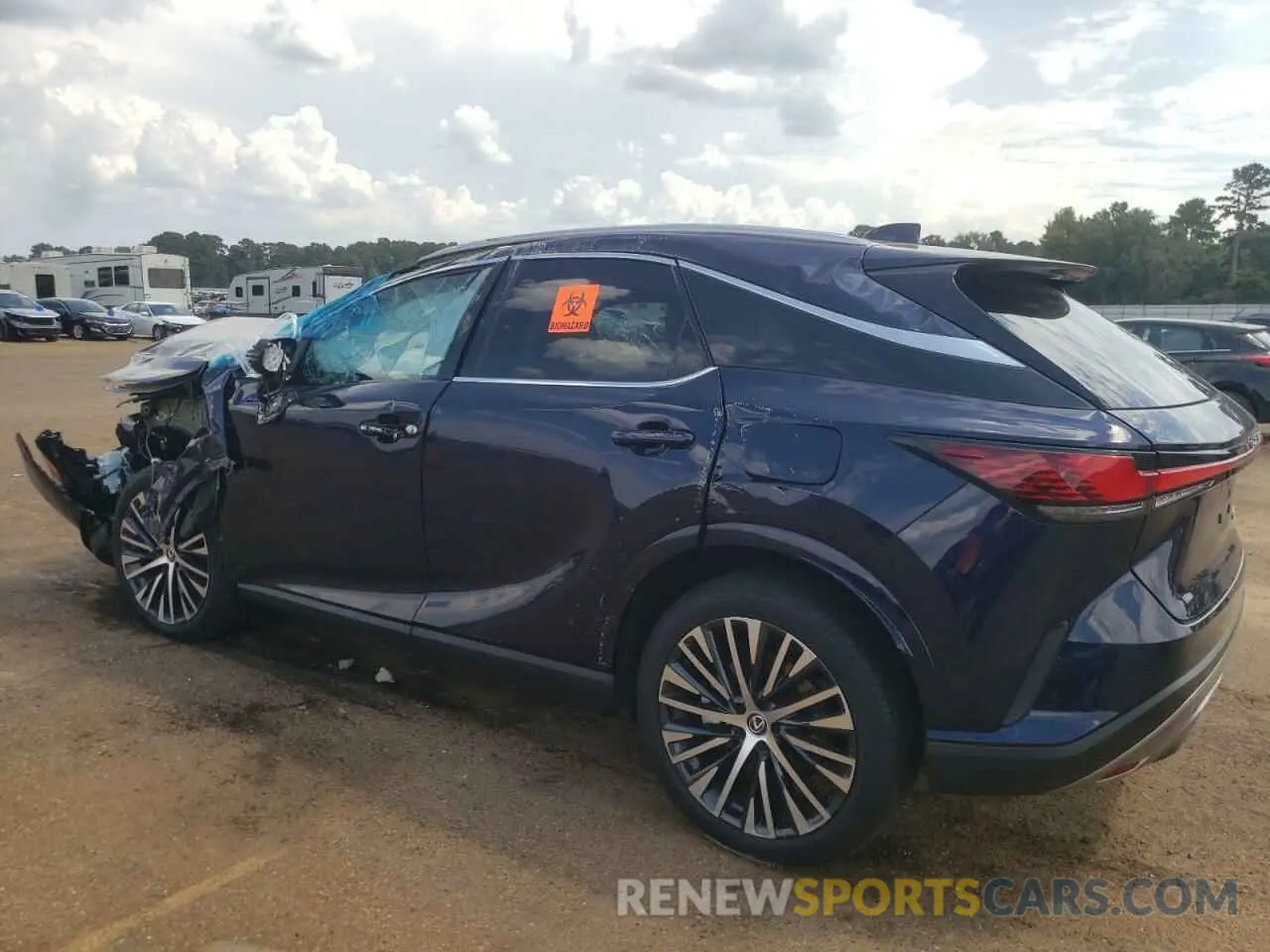 2 Photograph of a damaged car 2T2BAMBA3PC016322 LEXUS RX350 2023