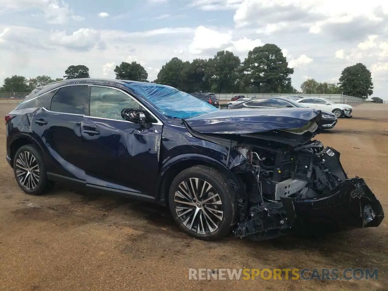 4 Photograph of a damaged car 2T2BAMBA3PC016322 LEXUS RX350 2023