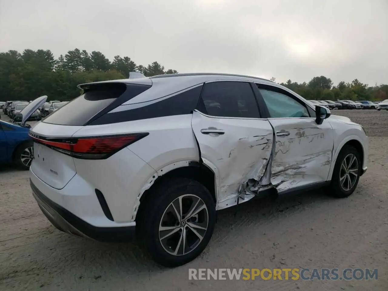 3 Photograph of a damaged car 2T2BAMBA4PC002834 LEXUS RX350 2023