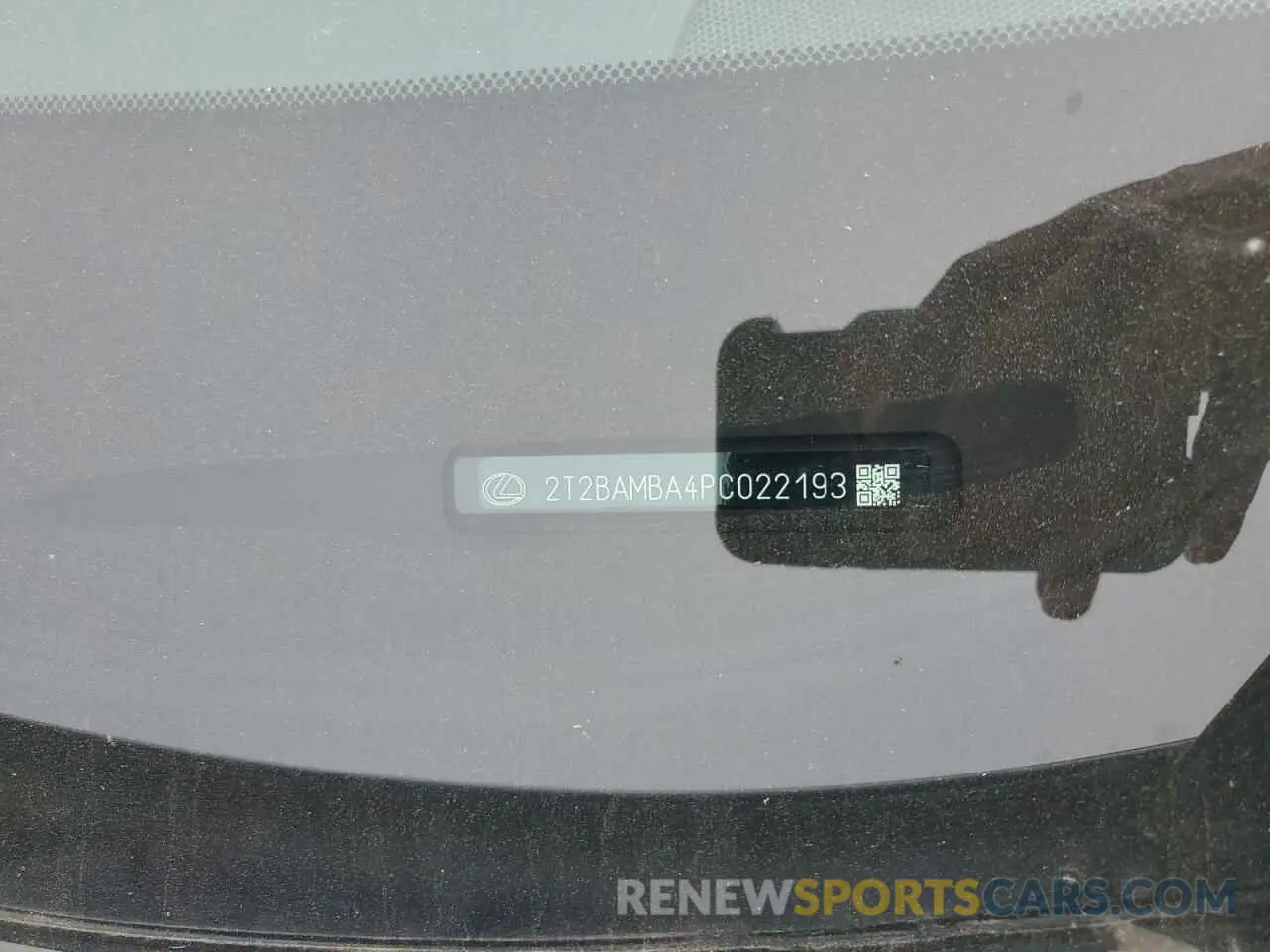 14 Photograph of a damaged car 2T2BAMBA4PC022193 LEXUS RX350 2023