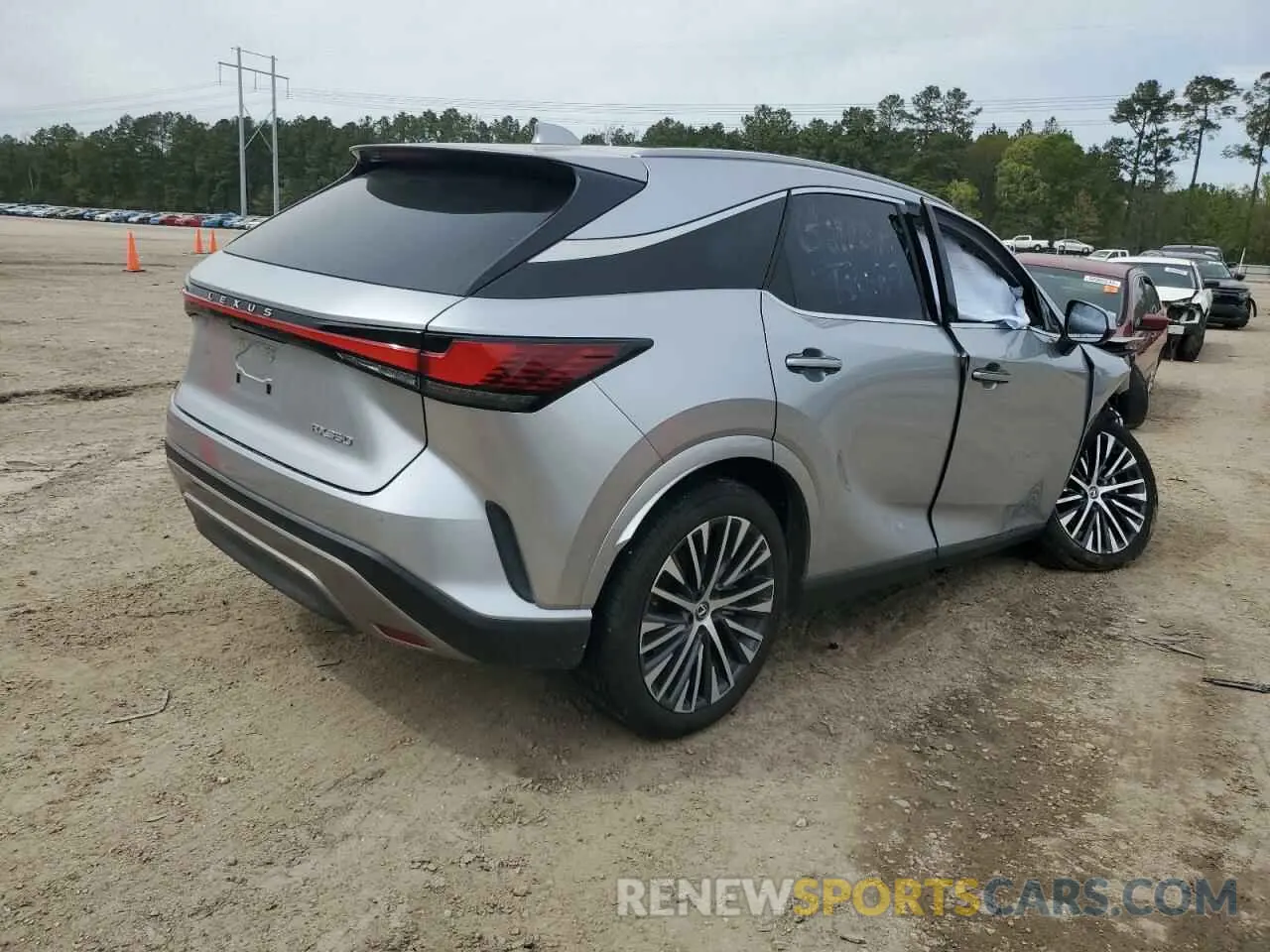 3 Photograph of a damaged car 2T2BAMBA4PC022193 LEXUS RX350 2023