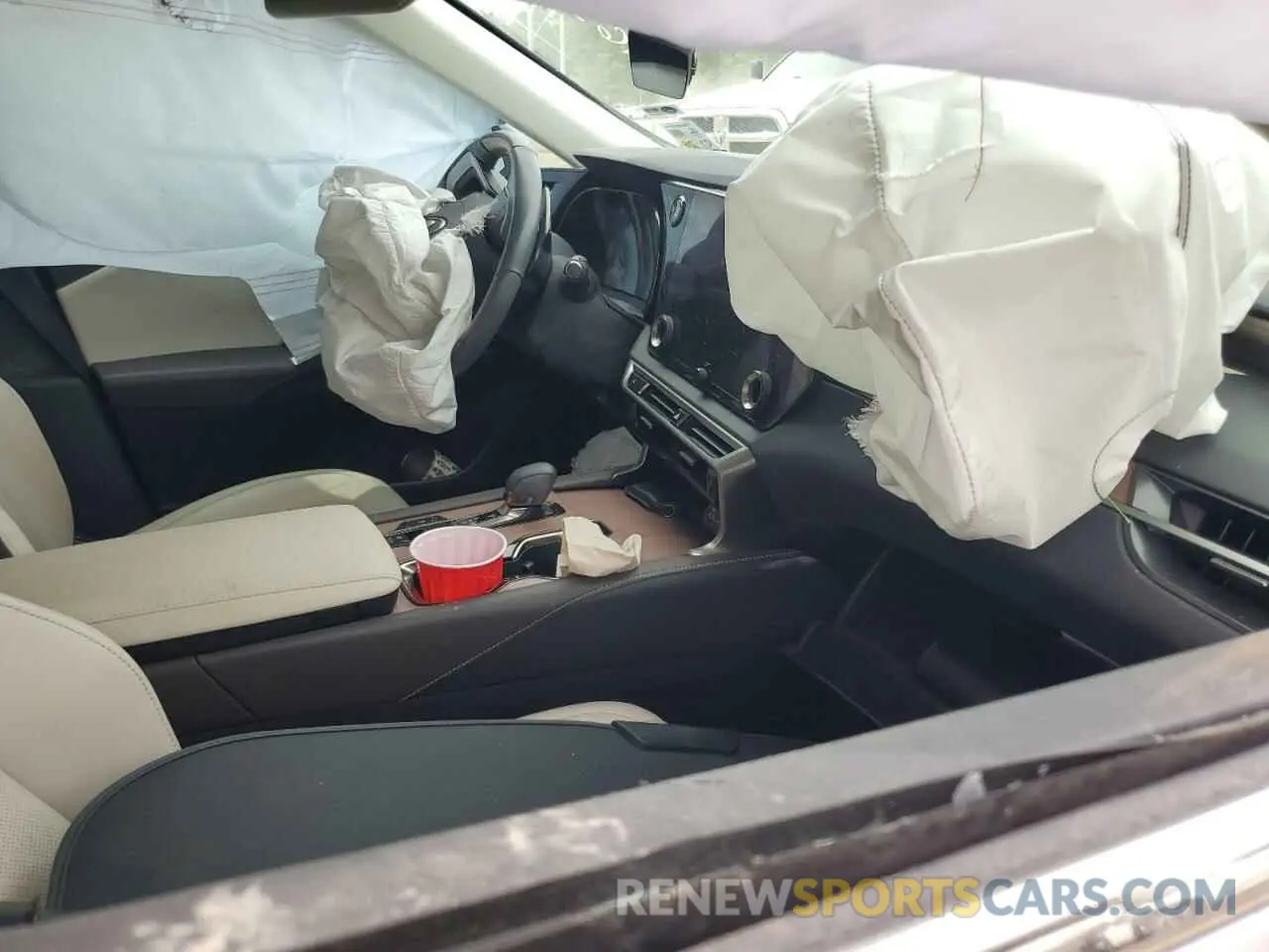 8 Photograph of a damaged car 2T2BAMBA4PC022193 LEXUS RX350 2023