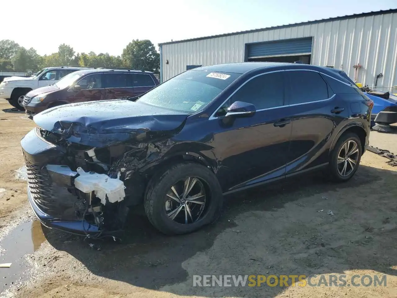 1 Photograph of a damaged car 2T2BAMBA5PC002843 LEXUS RX350 2023