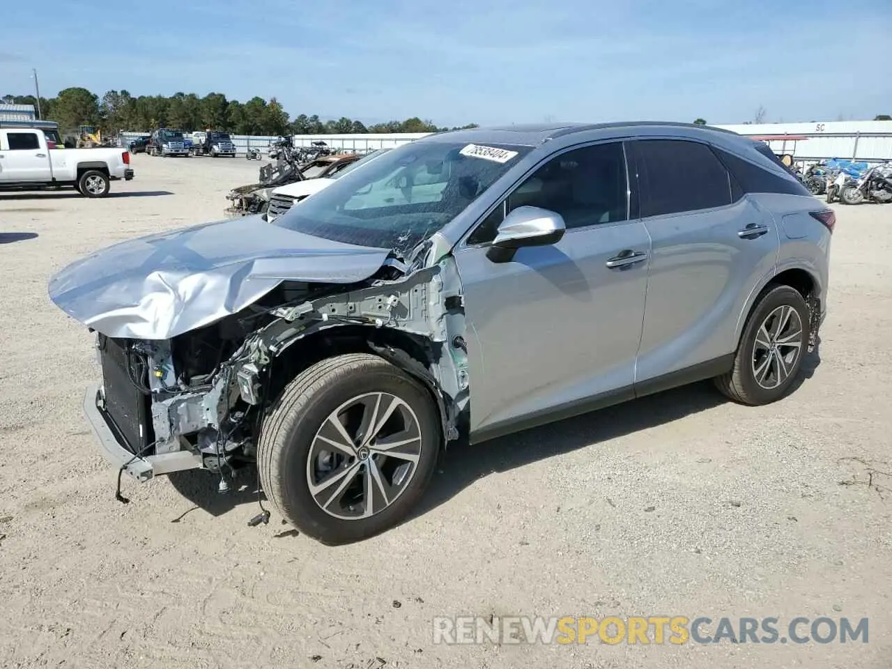 1 Photograph of a damaged car 2T2BAMBA6PC004486 LEXUS RX350 2023