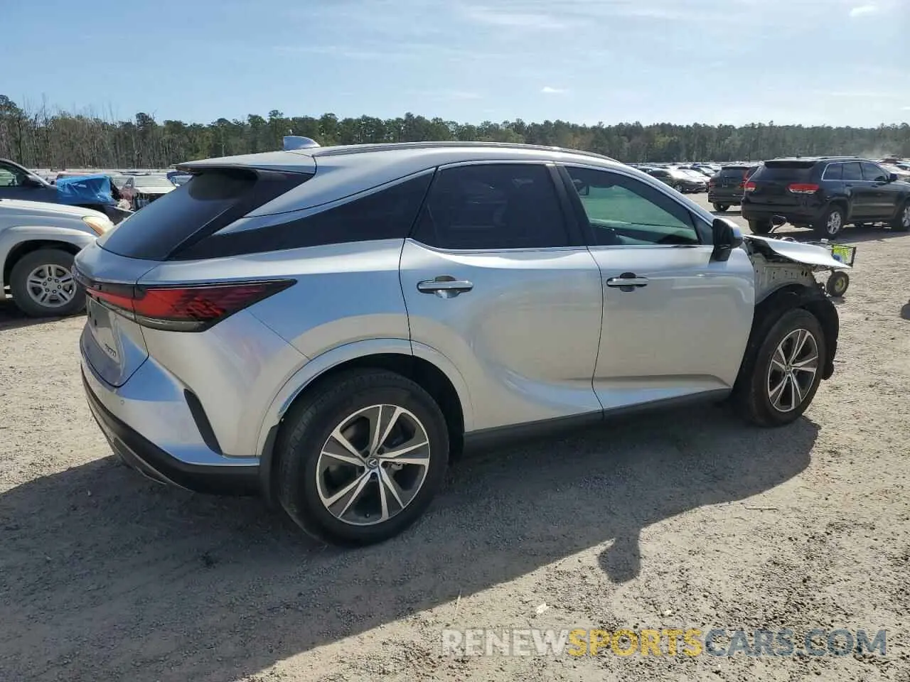 3 Photograph of a damaged car 2T2BAMBA6PC004486 LEXUS RX350 2023