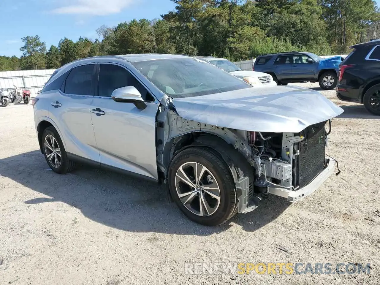 4 Photograph of a damaged car 2T2BAMBA6PC004486 LEXUS RX350 2023