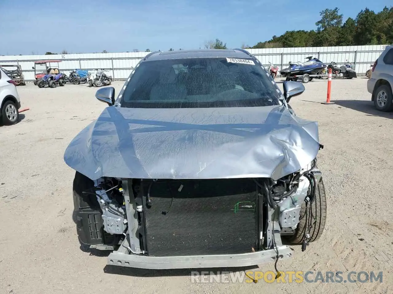 5 Photograph of a damaged car 2T2BAMBA6PC004486 LEXUS RX350 2023