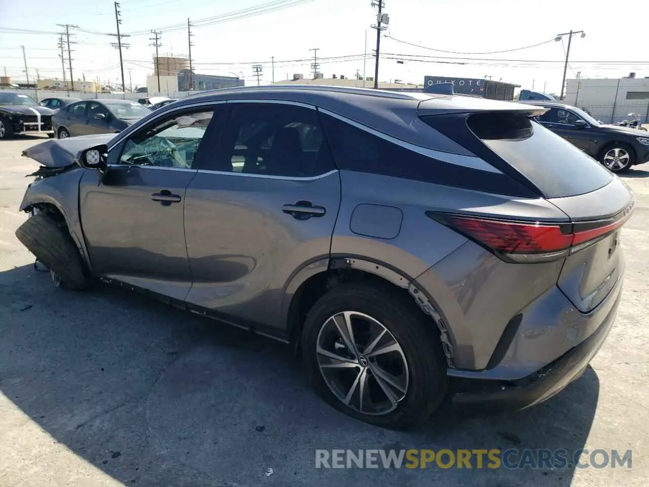 2 Photograph of a damaged car 2T2BAMBA7PC014606 LEXUS RX350 2023
