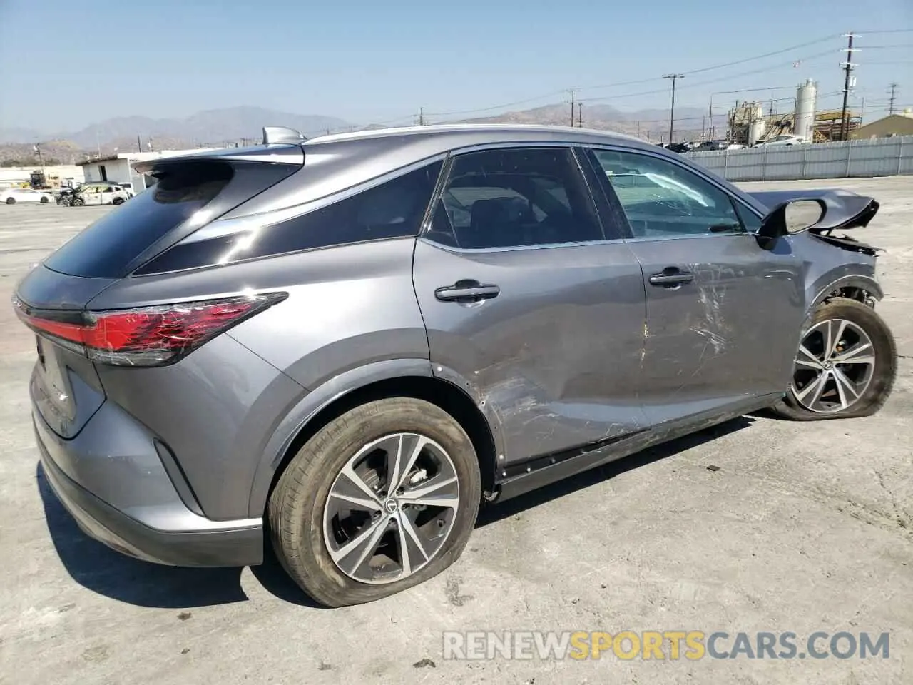 3 Photograph of a damaged car 2T2BAMBA7PC014606 LEXUS RX350 2023