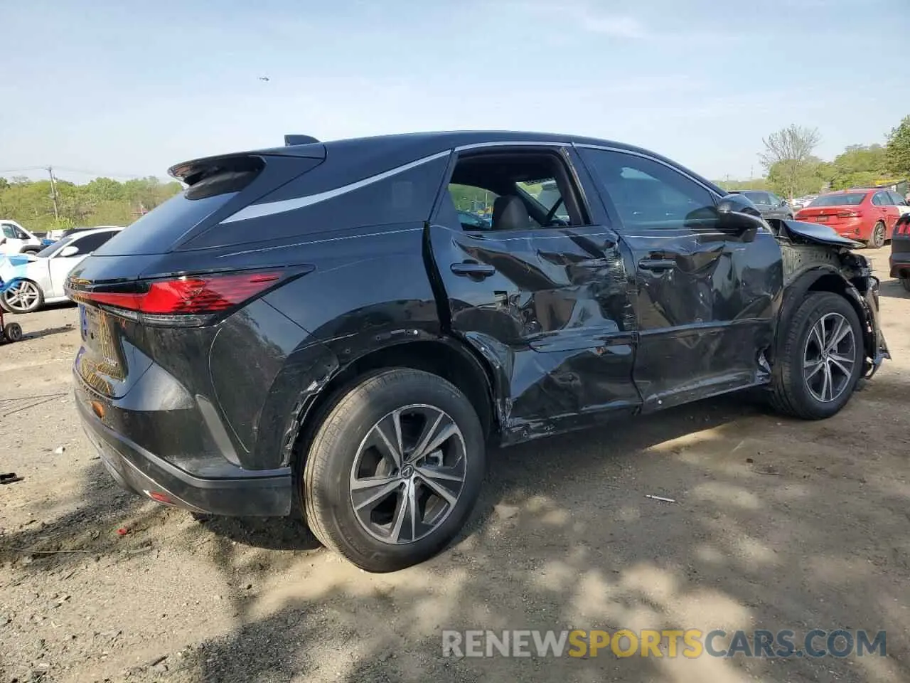 3 Photograph of a damaged car 2T2BAMBA7PC015674 LEXUS RX350 2023