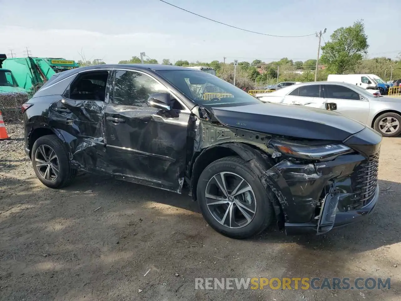 4 Photograph of a damaged car 2T2BAMBA7PC015674 LEXUS RX350 2023