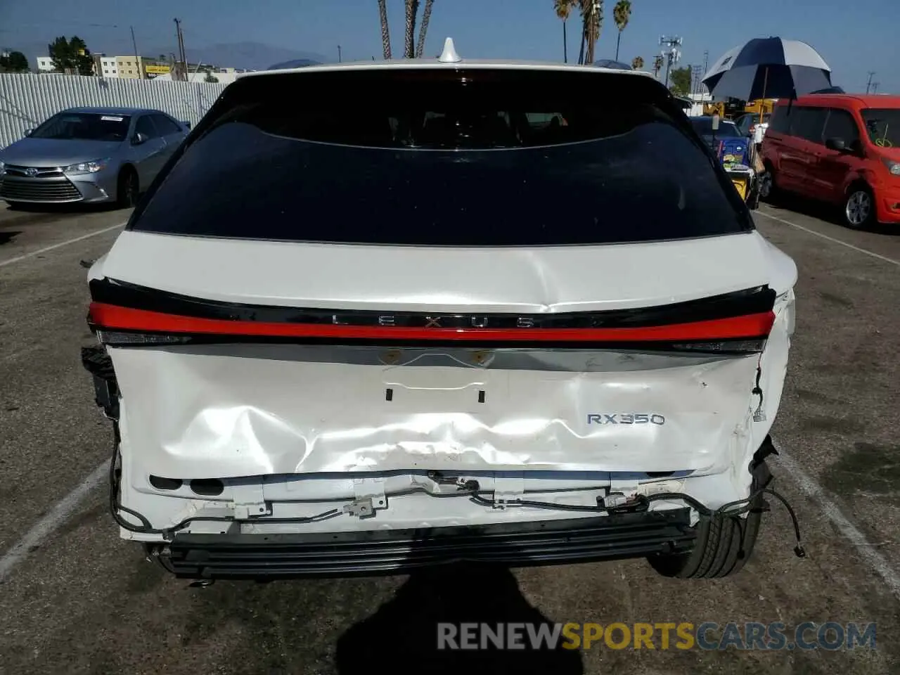 6 Photograph of a damaged car 2T2BAMBA7PC018350 LEXUS RX350 2023