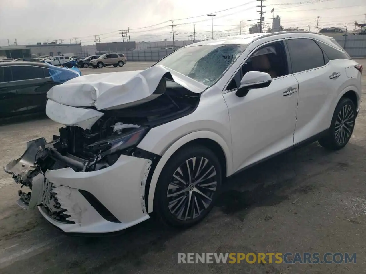 1 Photograph of a damaged car 2T2BAMBA8PC013951 LEXUS RX350 2023